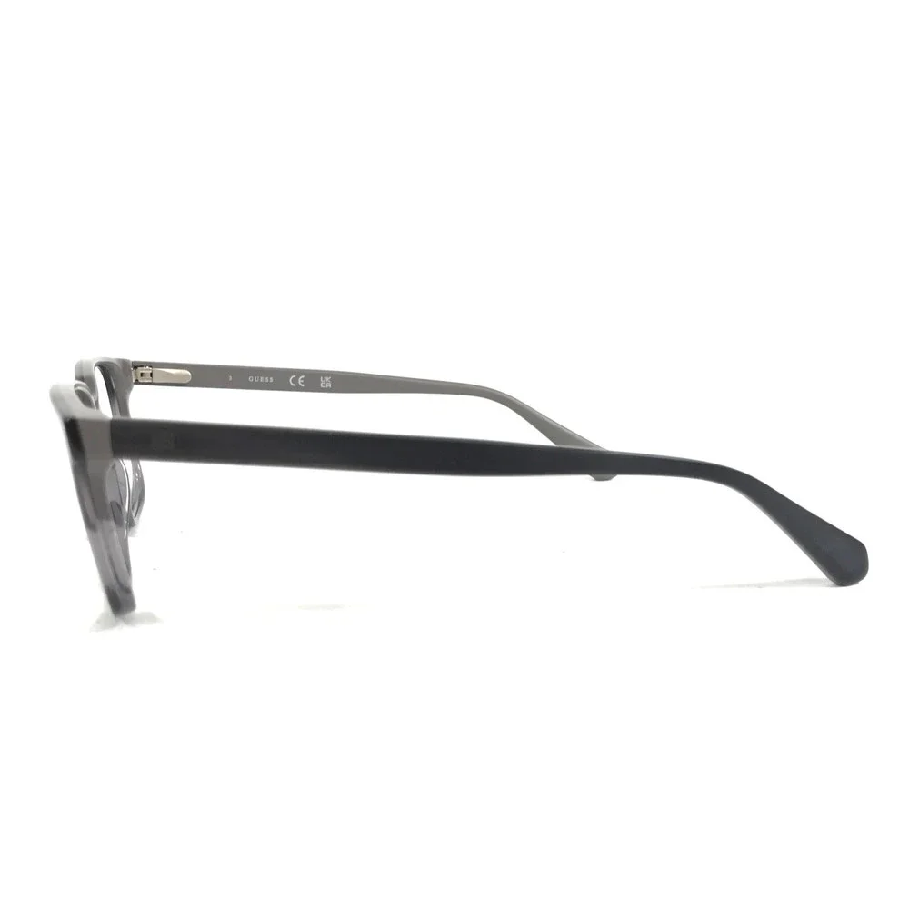 Guess Eyeglasses Frames GU50047 020 Dark Gray Square Full Rim 52-15-150